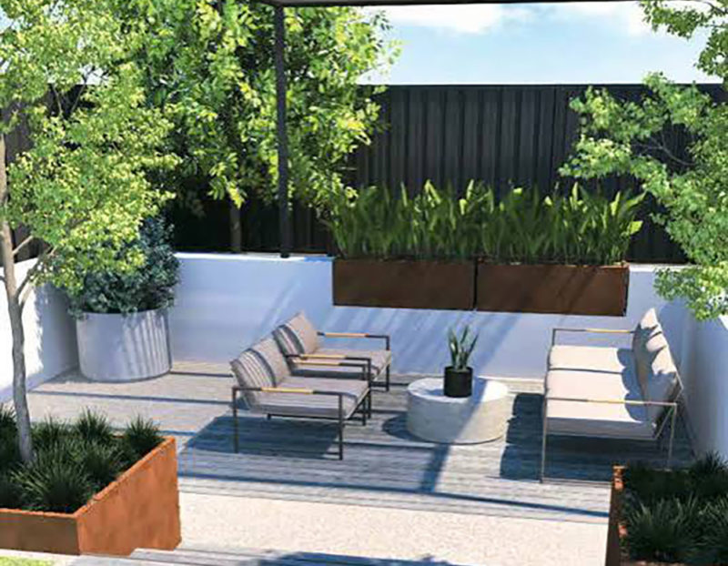 560mm Tall Planter Boxes